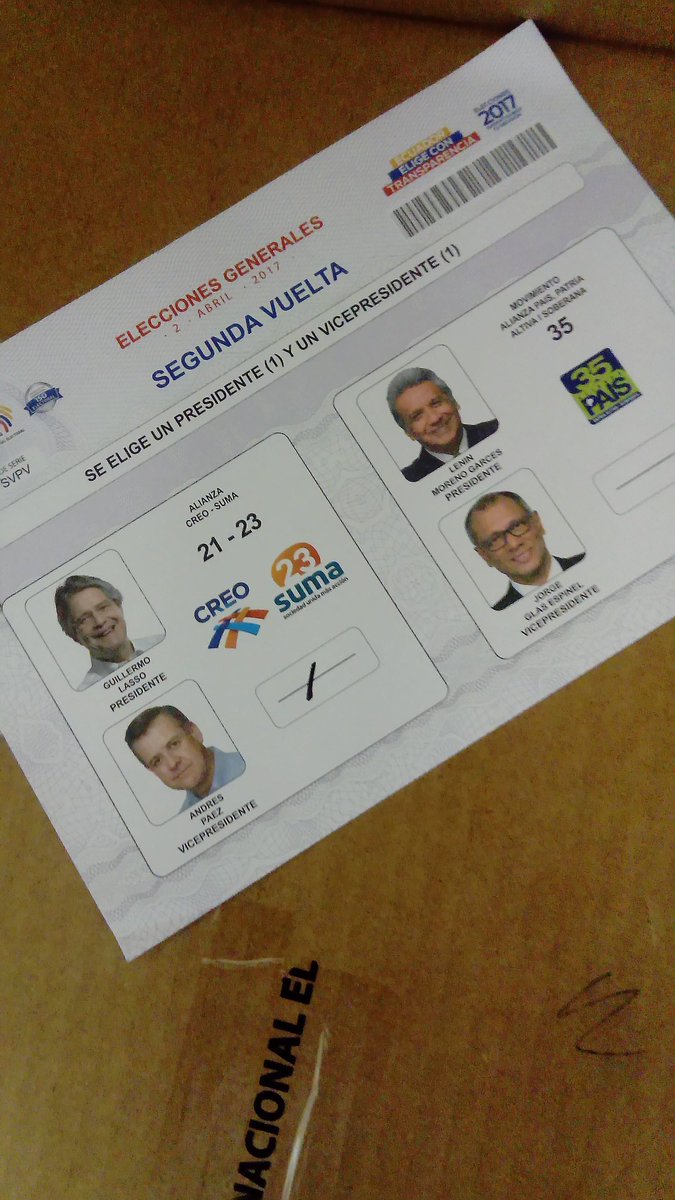 dcasquetem's tweet photo. Con fe y convicción de que hoy el cambio llega al país. 🔁🔁🔁 #YoVotePorLasso #VamosPorElCambio #🔁 https://t.co/4o8s0kExQu
