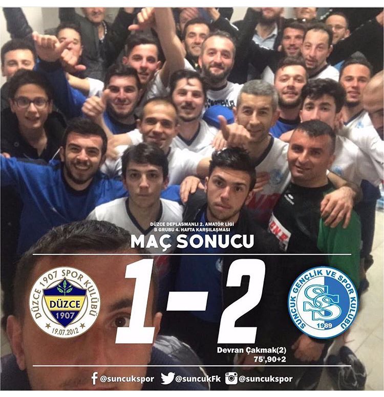 İnandık başardık...
Liderliğe göz kırpıyoruz 😉 #vefasuncukspor