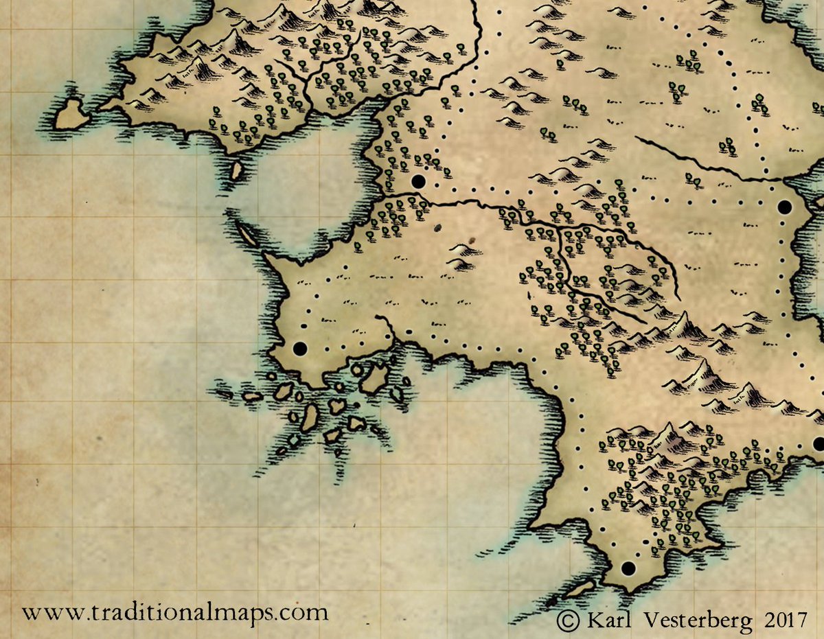 traditionalmaps's tweet photo. Drawing #fantasy worlds is fun. Especially when there is magic involved!

https://t.co/ew5yjHPFa0

#map #fantasyworld #illustration #rpg https://t.co/ci929kyQLe