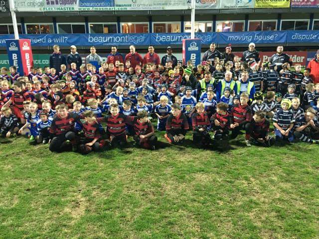 @U9Upton recently enjoyed a great experience at a <a href="/WTrinityRL/">Wakefield Trinity</a> fixture. The players had a great time