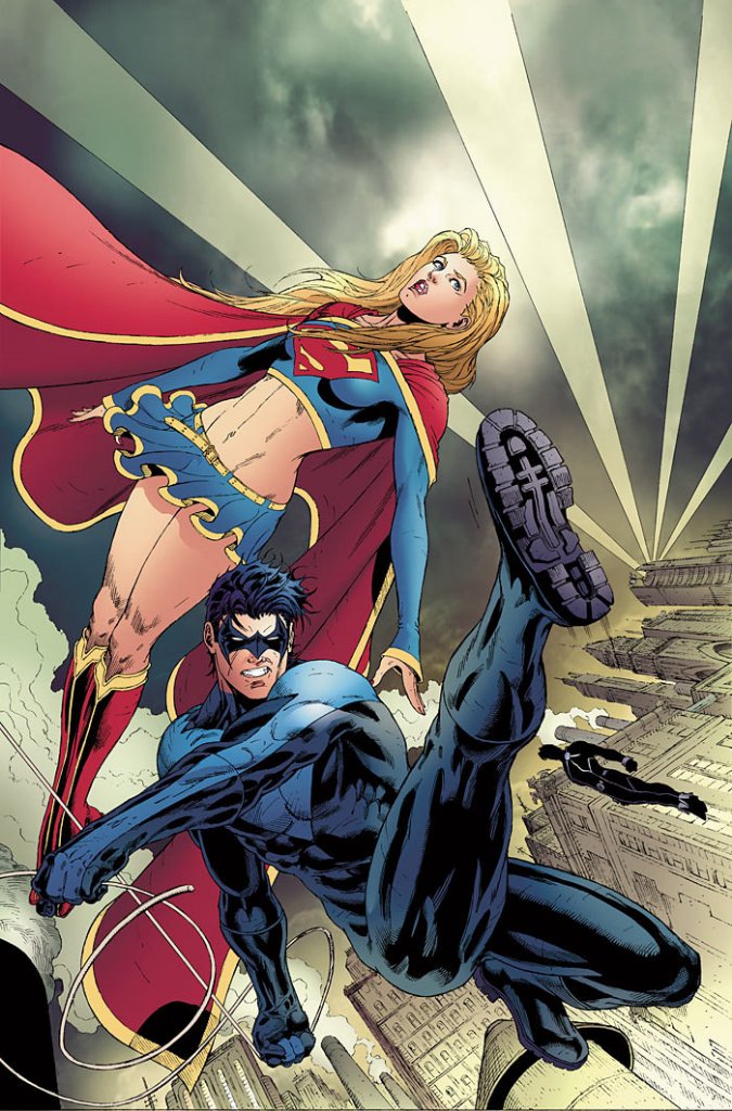 comic_showdown's tweet photo. Who would win ?RT for Supergirl &amp; Nightwing Like for Superboy &amp; Robin https://t.co/e7g349HMIA