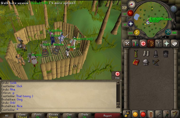 07Tanks's tweet image. Dual 99 Hunter party for two of our Defence Pures!
40Combat Hunter Capes!