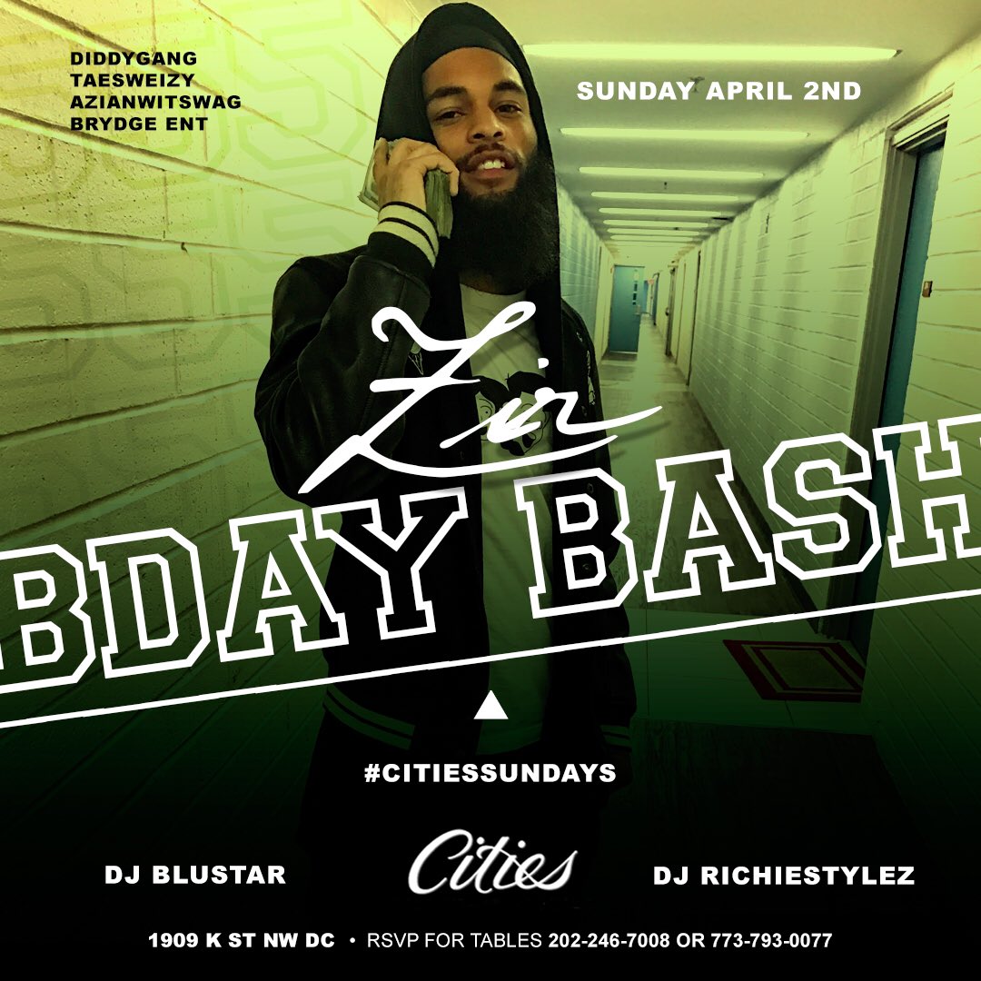 ChefBeezus's tweet photo. #CitiesSundays tonight @nassyguapo bday bash! #DiddyGang inna building #FreeFlock #RipCdiddy @AzianWitSwag @BrydgeVerdun @TaeSweizy https://t.co/5lcYFF0rla