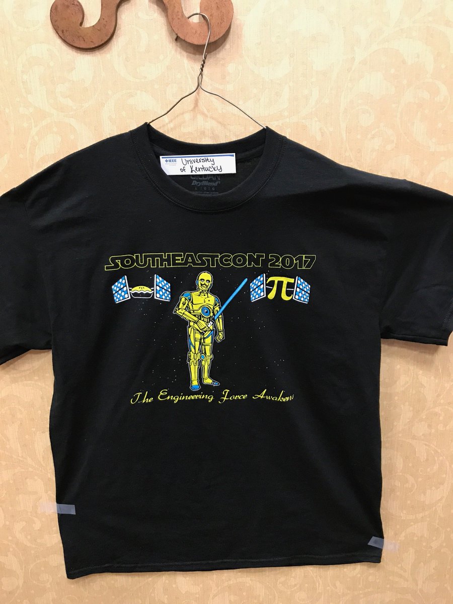 None had confidence, but we pulled through with 1st place in the t-shirt competition! Congrats, <a href="/MelissaShanks16/">Melissa Shanks</a> !
#SoutheastCon17