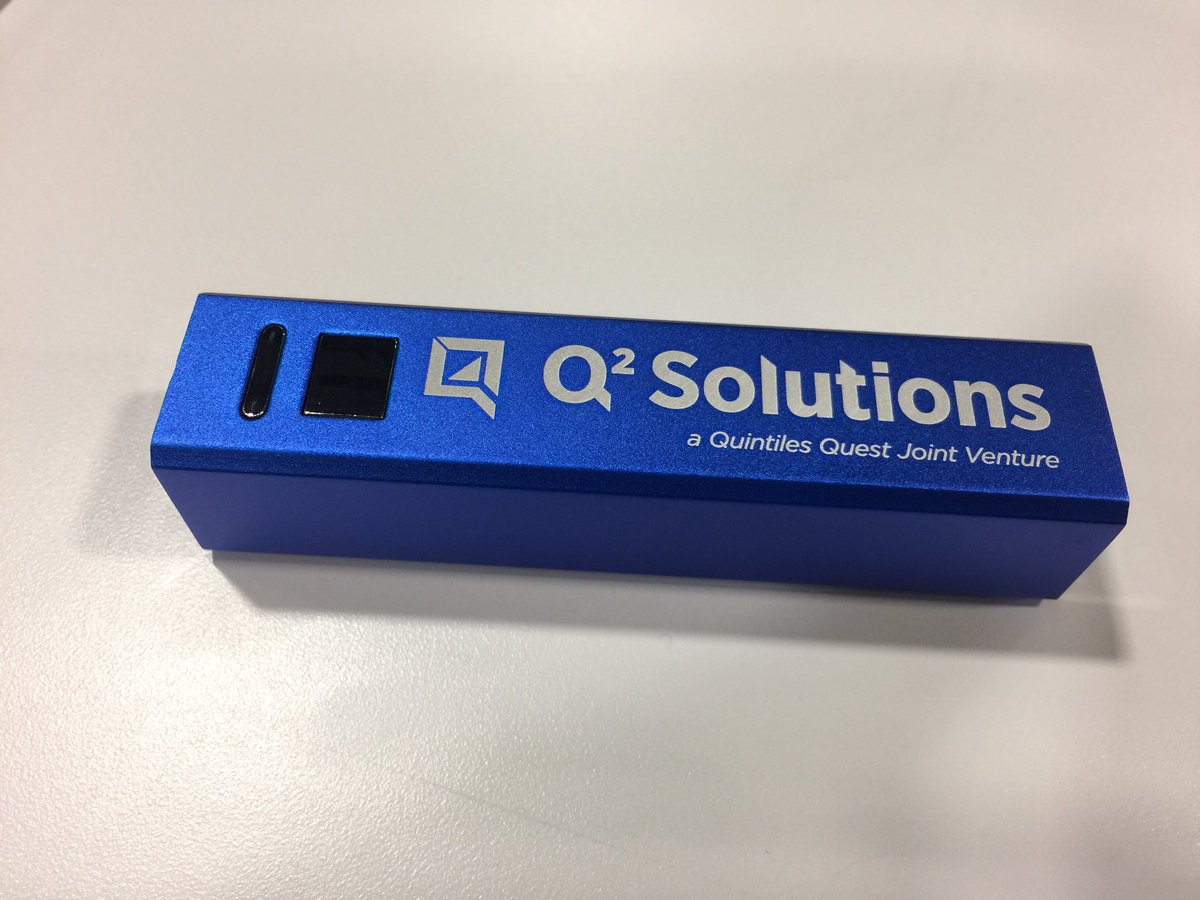 Genomicknowhow's tweet photo. The first 25 people to take our Voice of Customer Survey will get one of these great USB chargers! Stop by booth 2844 today! #AACR17 https://t.co/P2bH6VeRl7