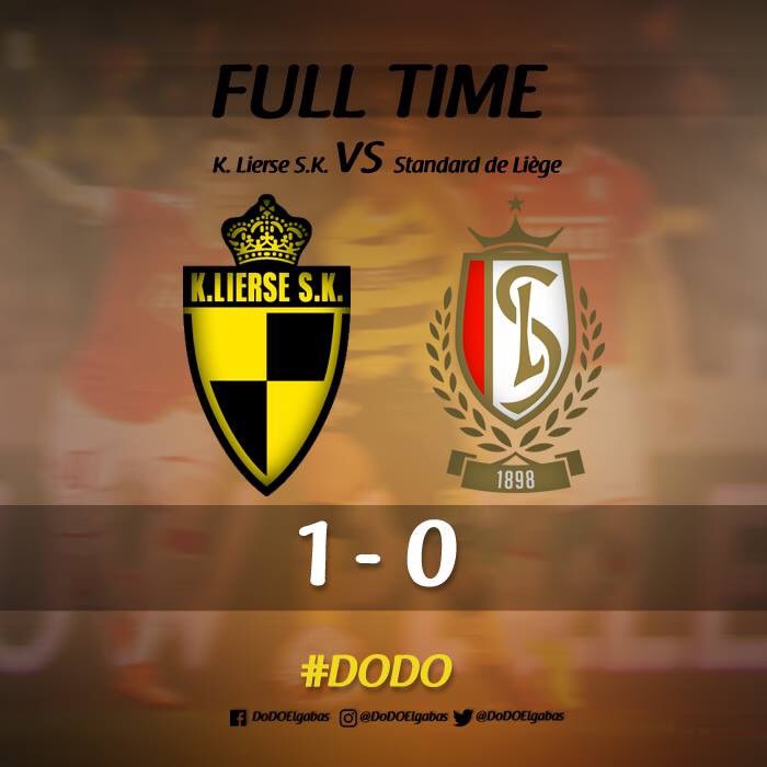 dodoelgabas's tweet photo. #Full_time | Lierse SK - Standard de Liège
#liesta https://t.co/OdLFb9sEPr