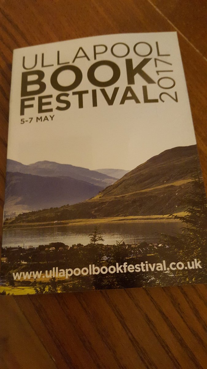 Counting down to <a href="/UllapoolBookFes/">Ullapool Book Fest</a> already! Always a magical experience.