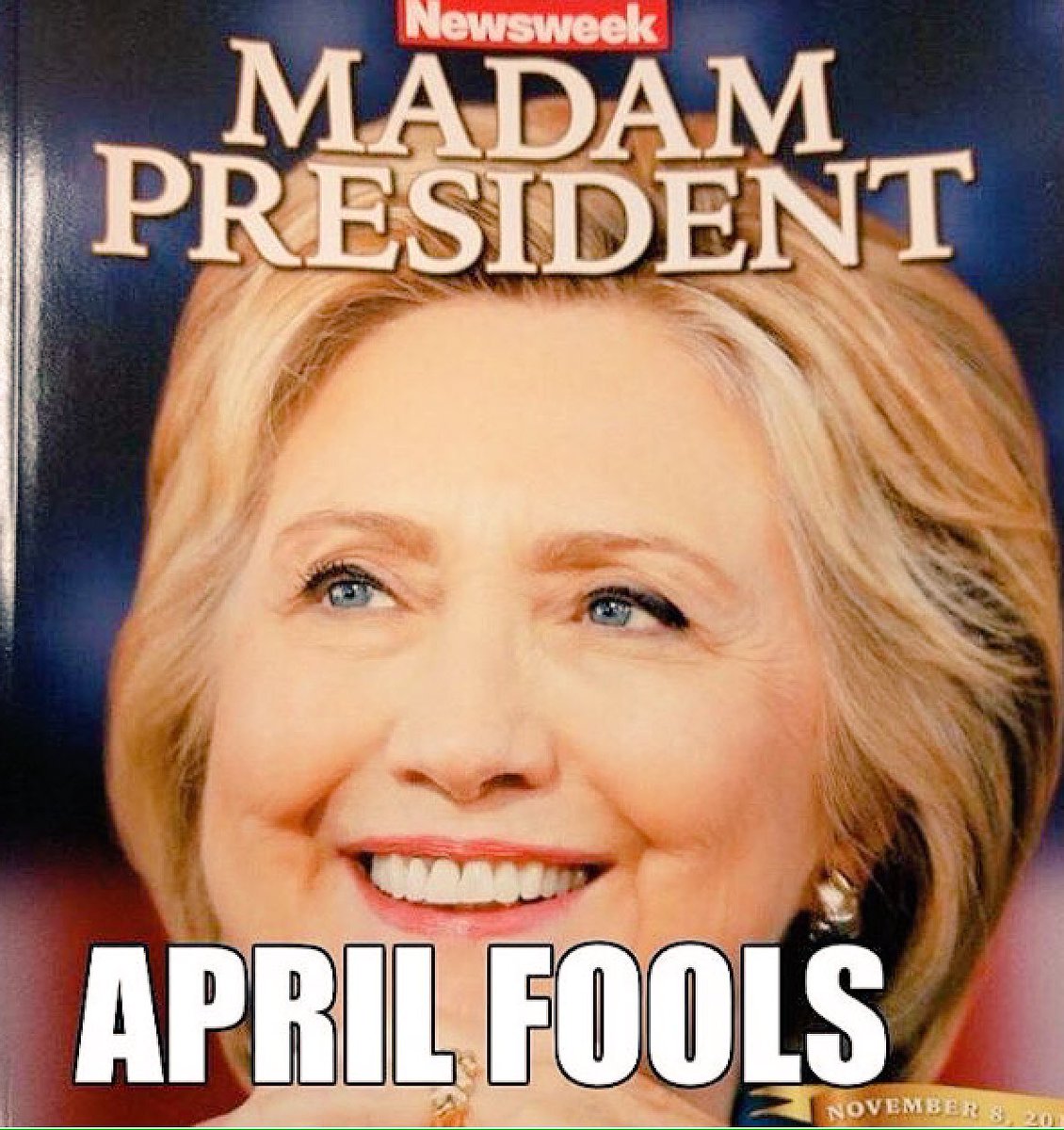 SocialiteJetset's tweet photo. #OurDishonestPresident Wait, she's no ones President and never will be ever. 😝 https://t.co/CKPLd2SpSK