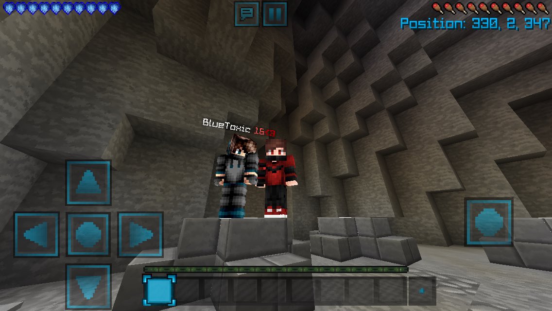 JavaFilledJar's tweet image. Secret screenie with @BlueToxicYT (@RevolversN currently in development)
