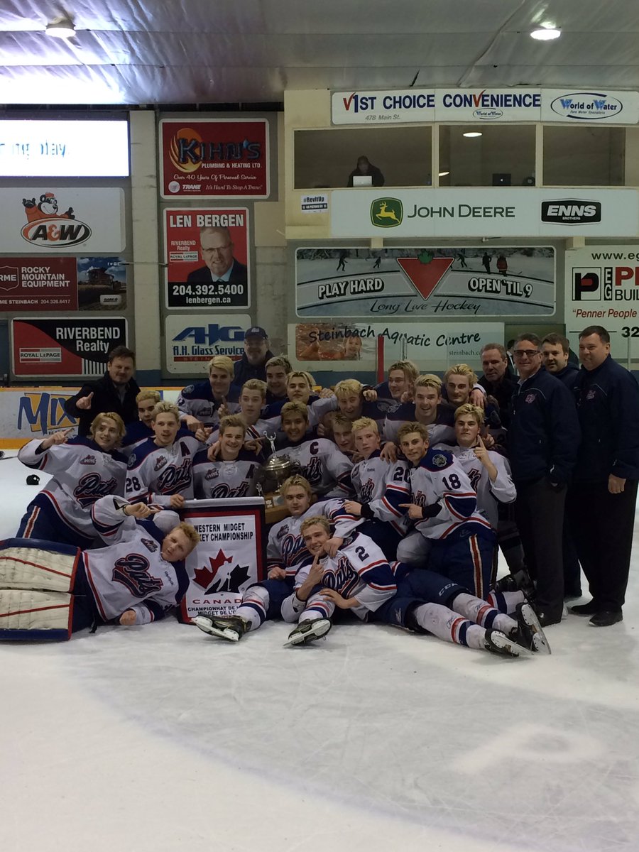 aaapatcanadians's tweet image. @aaapatcanadians Telus Cup West Champs #road2telus
