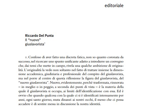EmanueleDagnino's tweet photo. Interessante riflessione di #DelPunta su i "nuovi giuslavoristi" di fronte al "diritto del lavoro della complessità" https://t.co/8vgdjAUQLu https://t.co/KVrXsX9gUZ
