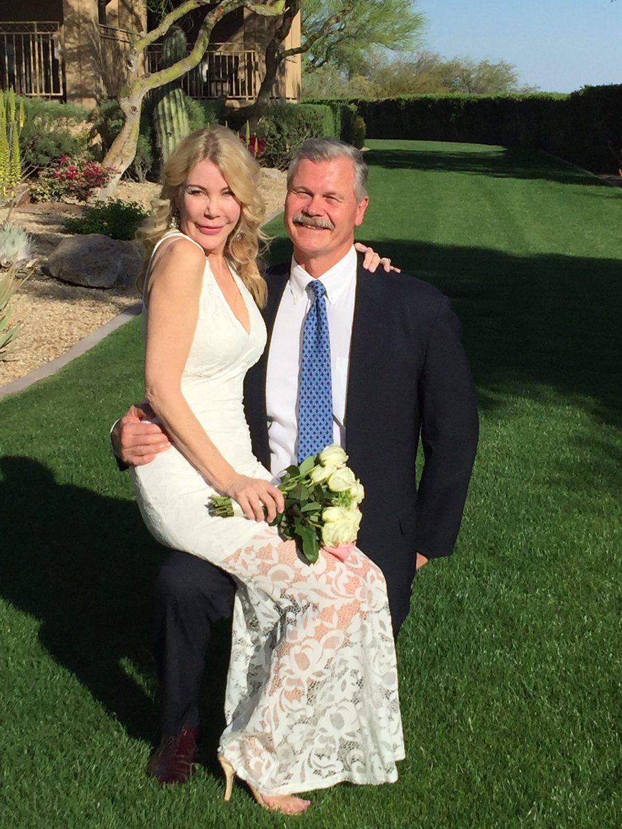 judigriffin08's tweet photo. Mr &amp; Mrs. we met at one of my estate sales who knew??
#organically
#serendipity 
#love 
#springinaz #phoenecianresort https://t.co/PDo5sPAf7q