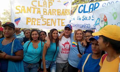 clap2stabarbara's tweet photo. @clap2stabarbara presente en la celebración de el 1 Aniversario de los @MarinoClap @albertomorapsuv @NicolasMaduro @CarylBertho #CLAPesamor https://t.co/4BDOsfNJSC