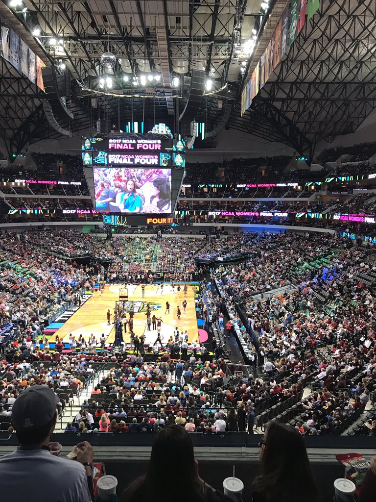 NCAA Women's Championship Game!!! Sec. 225 Row C Seat 12!! #CapitalOneSweepstakes