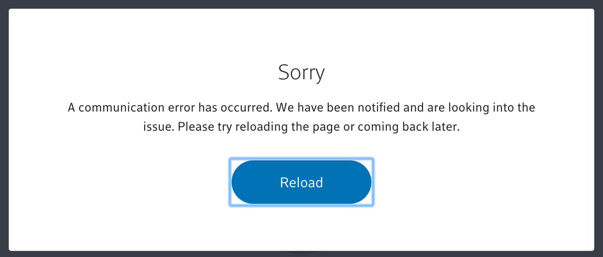 mmckenziec's tweet photo. @XFINITY how come I can NEVER get into my account? For the last few weeks all I get is this 😠 https://t.co/tzHQfNR3Xx