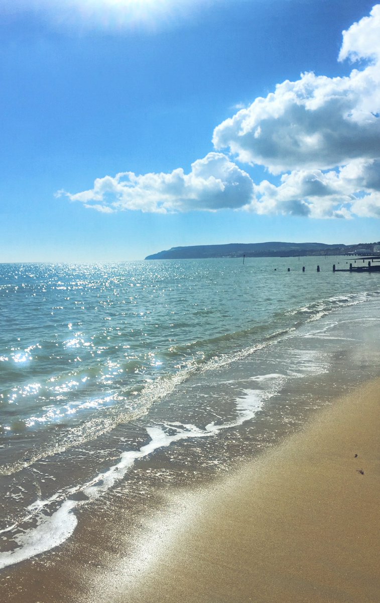 #IsleofWight #beaches #holidays The Bay was dazzling today...