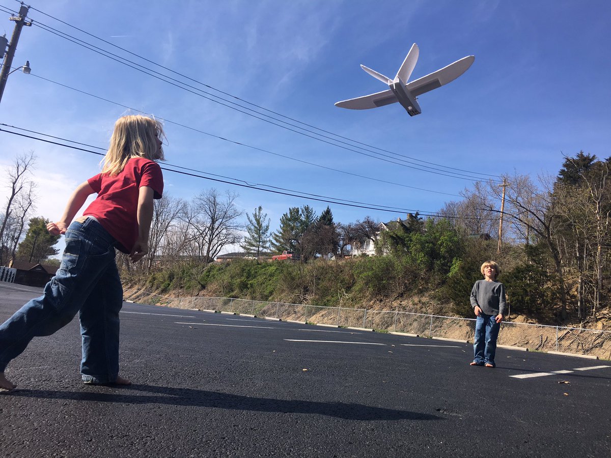 Is a <a href="/FliteTest/">Flite Test</a> chuck sparrow. Seems fitting for spring