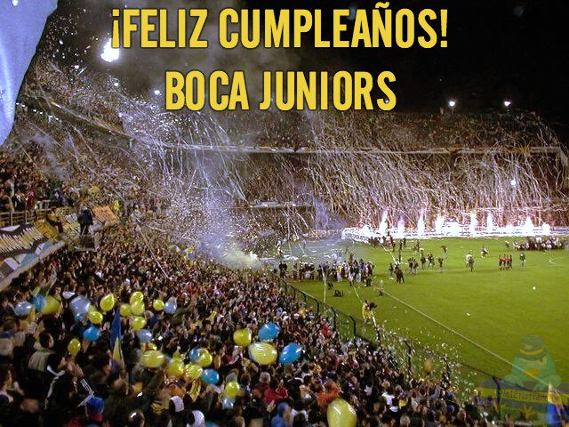 ¡Feliz Cumpleaños BOCA JUNIORS !💙💛💙 

65 Títulos
31 Campeonatos
11 Copas nacionales
22 Internacionales 
1 Título de honor
0 Descensos