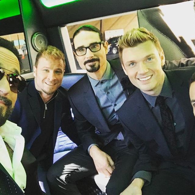 Backstreet is in da house y'all. #ACM. Vegas baby. #fgl