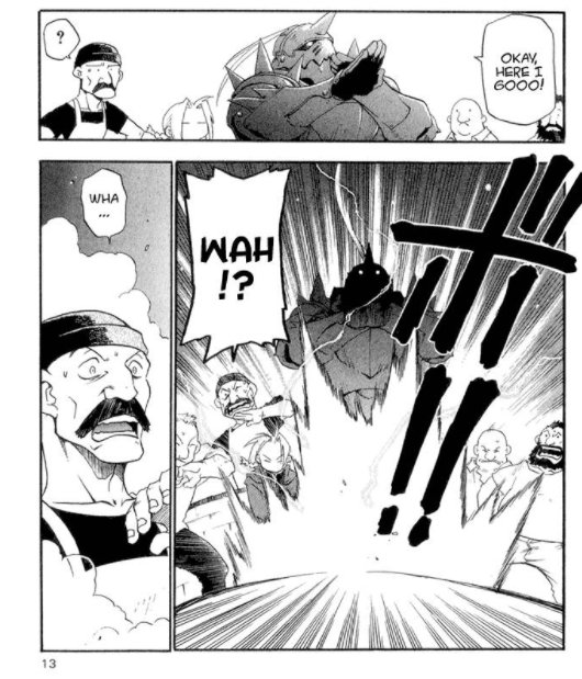 izzymcre's tweet image. i love how both 2003/fma:b tried their best at the start to stay true to the manga! if it aint broke dont fix it!! #fmatec