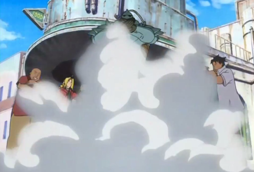 izzymcre's tweet image. i love how both 2003/fma:b tried their best at the start to stay true to the manga! if it aint broke dont fix it!! #fmatec