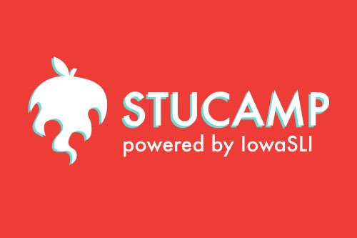 Stu_Camp's tweet photo. We're a grassroots student-built conference powered by student-run nonprofit @IowaSLI. Learn more at https://t.co/LlRmXJJA2W #studentedcamp https://t.co/QduWOHn6St