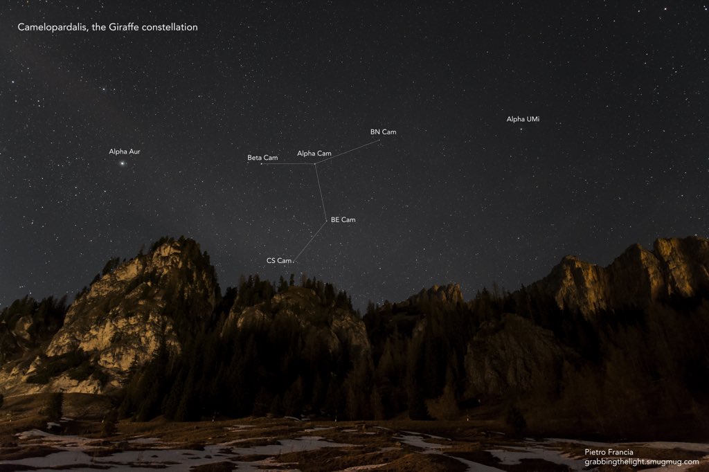 Pietro Francia (@pietro_francia) on Twitter photo The faint stars of Camelopardalis constellation rise above #Dolomites, Italy. Nikon D7100, Samyang 16mm f/2.0. <a href="/TheUniverse_TM/">The Universe</a> The faint stars of Camelopardalis constellation rise above #Dolomites, Italy. Nikon D7100, Samyang 16mm f/2.0. <a href="/TheUniverse_TM/">The Universe</a>