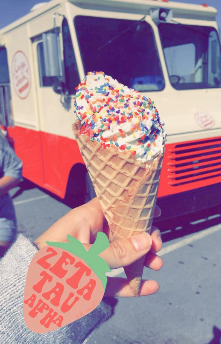 Recruitment workshop was pretty sweet today thanks to Cruze Farm Dairy!!!! 🍦 We can't wait until recruitment time in the fall!!! ☀️