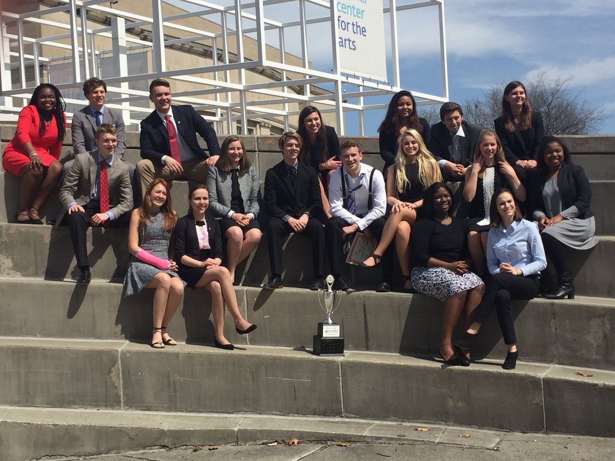 STVMMUN's tweet photo. Congratulations!The @STVMHS MUN Team won 1st place the "Best Large Delegation"award at the OSU MUN conference for the 3rd time! Undefeated! https://t.co/g5MouFVl7E
