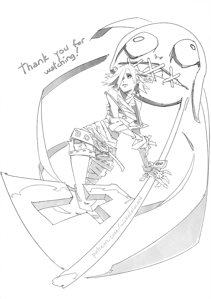 Stream ended, thank you for keeping me company!!!

Here are some of my doodle breaks~

#GuiltyGear 
#ギルティギア 