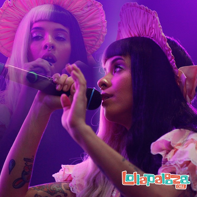 lollapaloozacl's tweet photo. 👉 Melanie Martínez @MelanieLBBH en su show en #LollaCL https://t.co/sct2iiaNFV