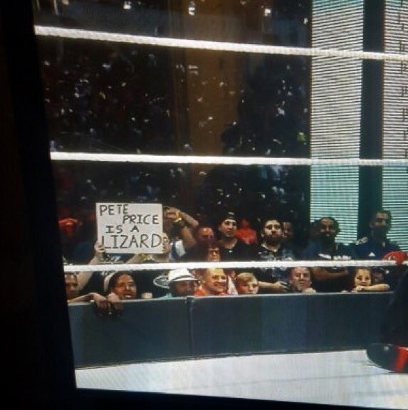 Will this EVER end #lizard #Wrestlemania in #orlando. How much longer ?