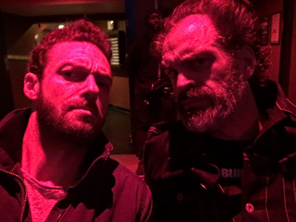 This chap and I are gonna be watching the season finale in less than an hour - unnngh! <a href="/WalkingDead_AMC/">The Walking Dead</a> #TWD