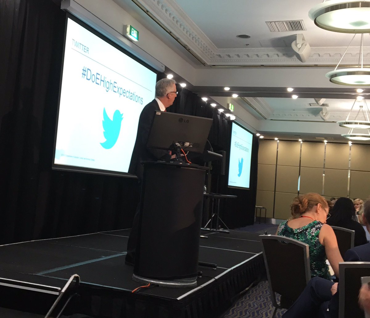 evolving_now's tweet photo. #DoEHighExpectations Mark Scott. The commitment to parents that every child is known, valued and cared for is paramount. https://t.co/Isct4sXMaU