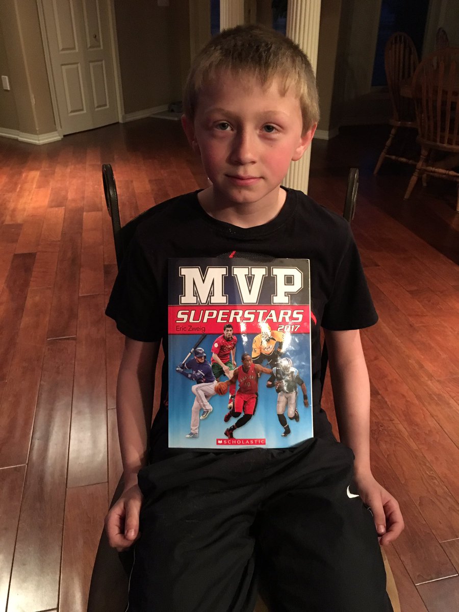 MoneoShannon's tweet photo. Hey @7thAveSchool @ChadOwens2, Merit recommends reading about all sorts of sports superstars. #RiderReading https://t.co/QUsPbdZm88