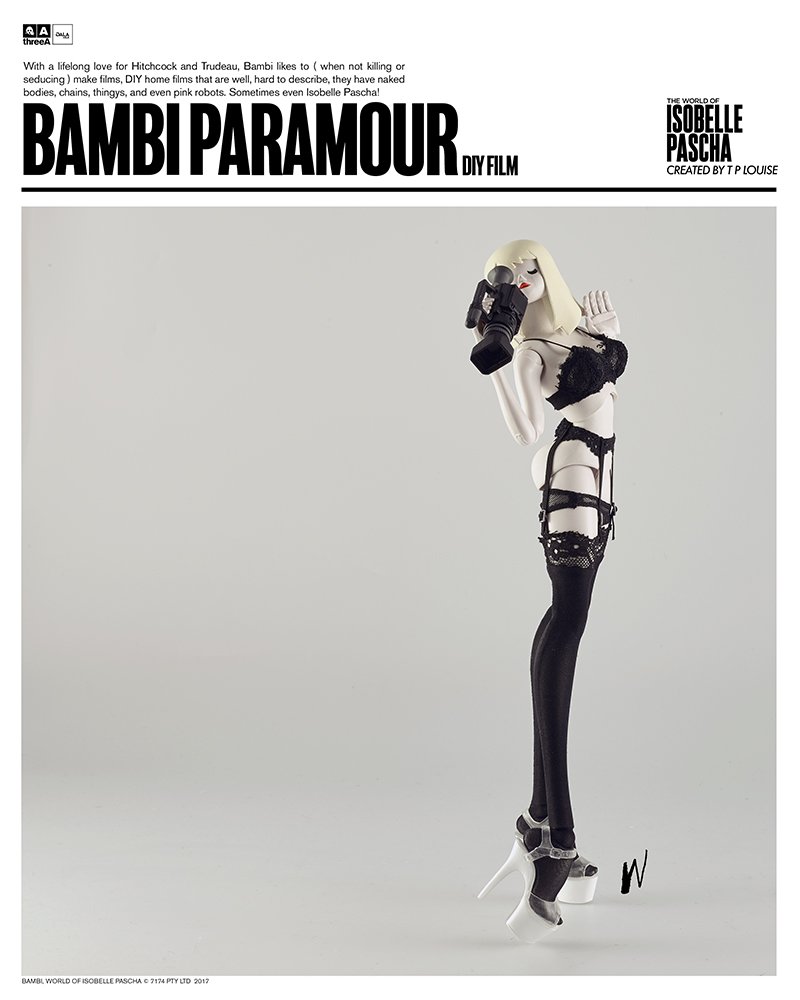 underversehq's tweet photo. 1/6th #GALAMILK #WOIP Bambi Paramour DIY FILM is calling it a wrap at https://t.co/2ysvbT2hLs later today! #threeA #AshleyWood #WO3A https://t.co/h3EmfH0awG