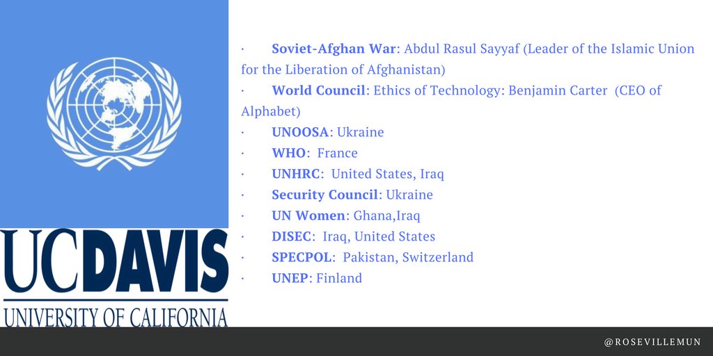 RosevilleMUN's tweet photo. DMUNC committee assignments below! Browse options at https://t.co/uW0jCkDvhC. Come to this Wednesday's meeting with your top three choices. https://t.co/8czhHBuxdQ