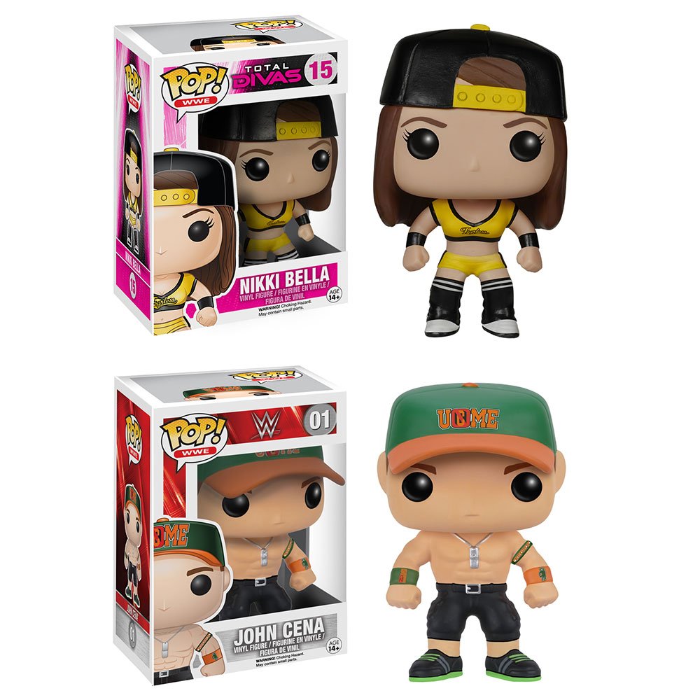 OriginalFunko's tweet photo. RT &amp; follow @OriginalFunko for the chance to win a Nikki Bella and John Cena Pop! prize pack! #WrestleMania https://t.co/U8BH7D2w7y