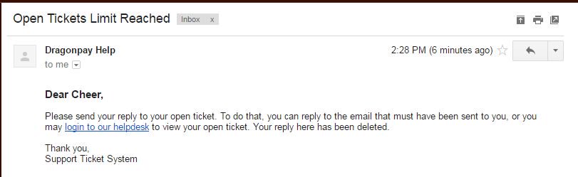 CheerGarlan's tweet photo. @Dragonpay Payment made for NBI clearance at BDO around 1PM. Status still pending up to now.Called hotline and sent email but got this!!! https://t.co/hPmkQHH4ds
