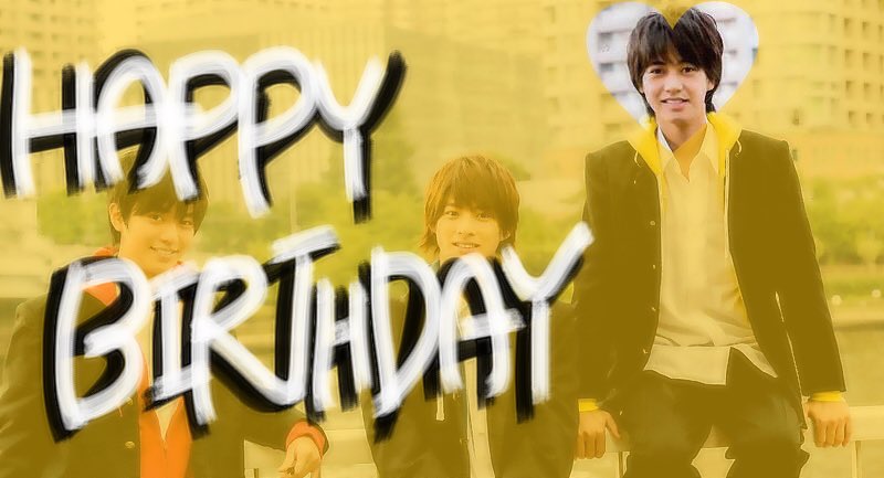 jump15eight11's tweet photo. 💛高橋海人💛
HAPPY BIRTHDAY🎂
1999.04.03-2017.04.03
これからも可愛くて面白くて天然な海ちゃんでいてください🙆
#高橋海人誕生祭 

2009~
#朝田淳弥入所日
#今江大地入所日
#大橋和也入所日
2011~
#永瀬廉入所日
#西畑大吾入所日 https://t.co/gSJ8o6bZoa