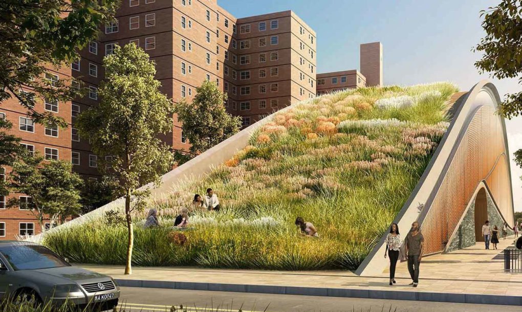 verticalgrowers's tweet image. Combining nature with technology the #LiliyPad project in Brooklyn aims to capture stormwater &amp;amp; prevent flooding by reverting back to green.