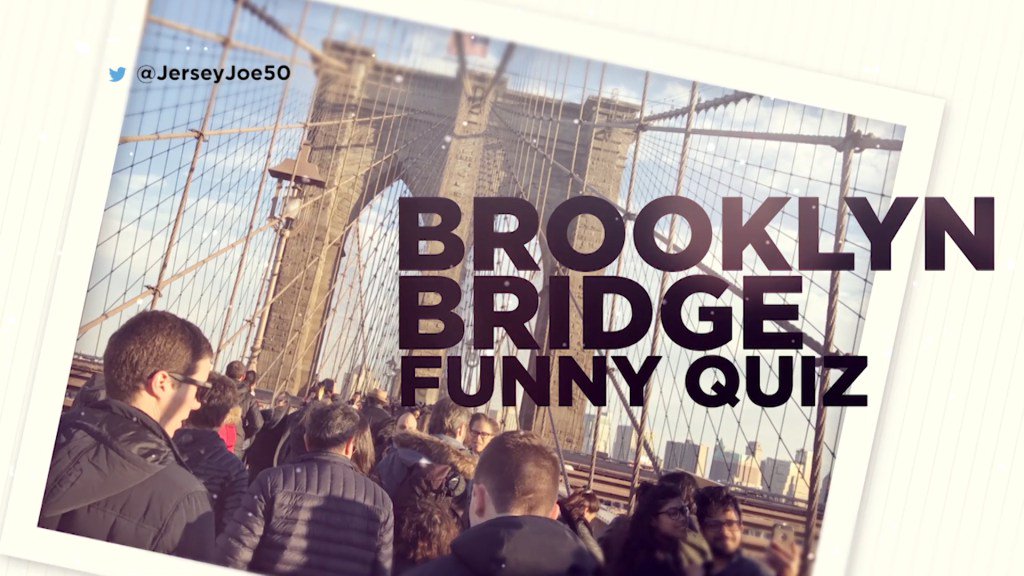 BeenAndGoing's tweet photo. Funny photos from @JerseyJoe50 as he walks across the Brooklyn Bridge. #NewYorkCity https://t.co/MOAk6qvim5 https://t.co/1HDabVyaY2