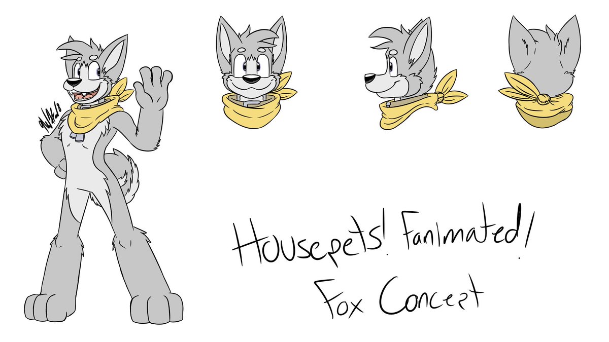 HP_Fanimated's tweet photo. Thanks for stopping by today's stream guys! We finished Fox from @HousepetsComic 's character sheet! https://t.co/GGfWVRGyBT