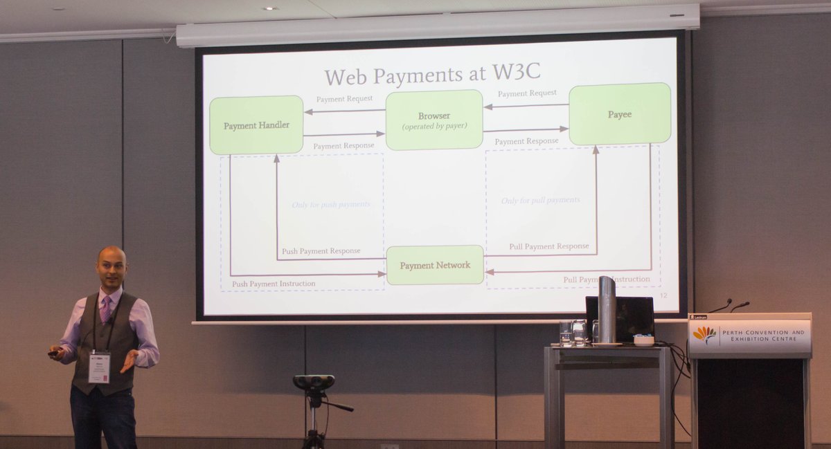 WebCivics's tweet photo. @manusporny Speaking at #Trustfactory #www2017 https://t.co/gxotFPSYqE