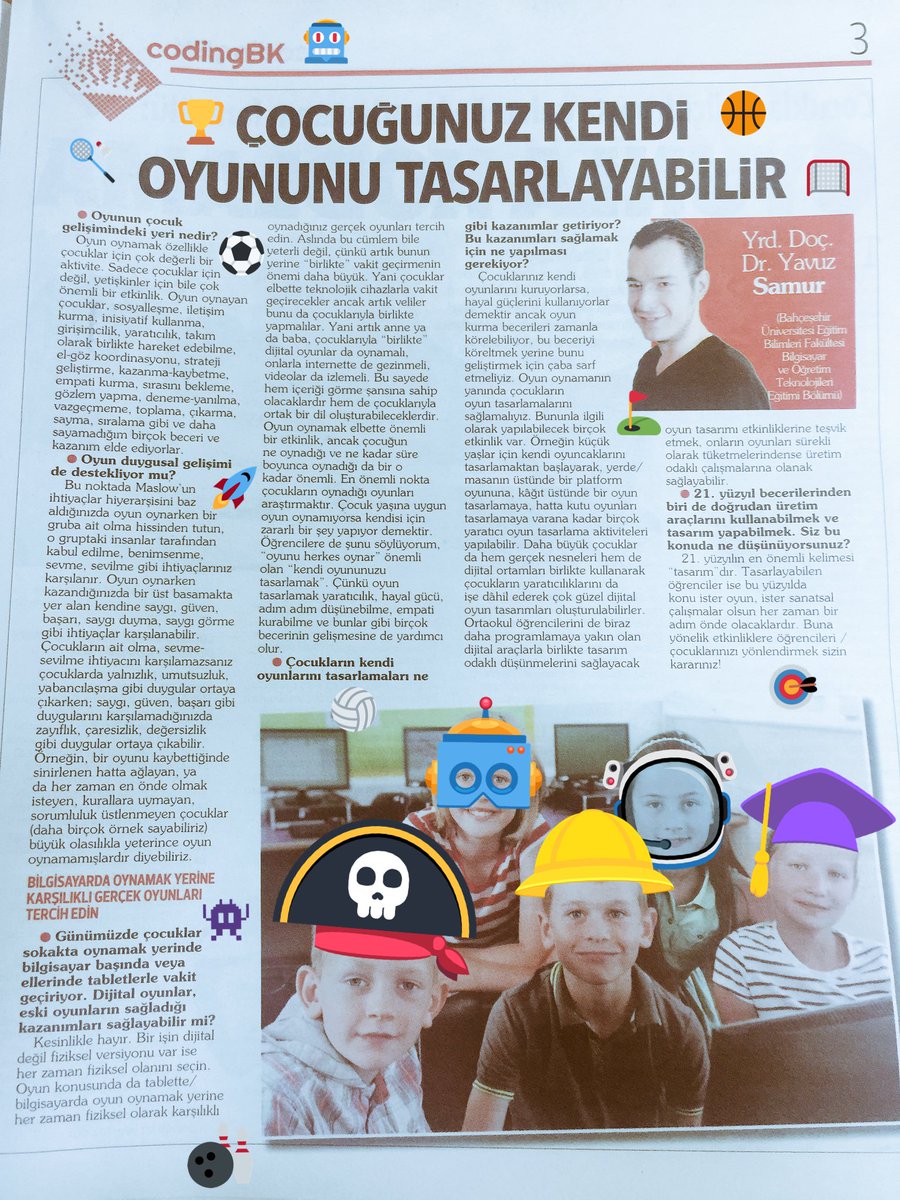 #Oyun oynayinca ne olur? #Oyun tasarlayinca ne olur? Keyifli okumalar efendim... #codingbk <a href="/oyuntasarimi/">Oyun Tasarımı</a>