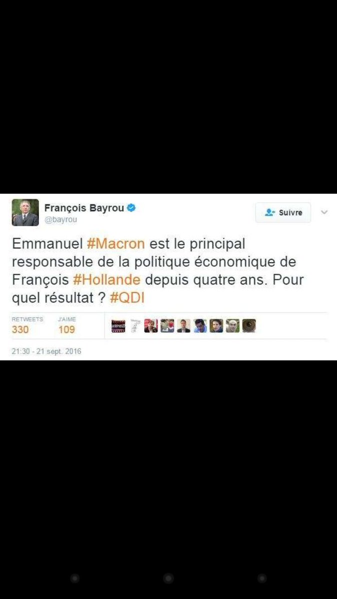 ingenu_l's tweet photo. @bayrou @MoDem bravo au courage de BAYROU qui dénonce SYSTEME MACRON !
#MacronPerversion
#FinanceSpéculation https://t.co/AUStLfNqcI