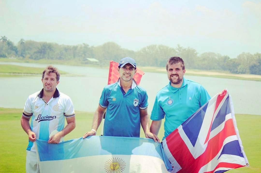 We are proud we will be welcoming these three legends and winners of the Honduras Open at our event in June #footgolf #amsterdam #capitalcup