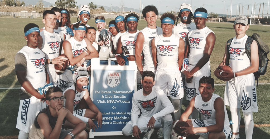 🔊<a href="/TucsonTurfElite/">Tucson Turf Elite Football</a> Continues to win <a href="/NFA7v7/">NFA7v7</a> West Super Regional.
👓👓 Several <a href="/Battle/">Battle Sports</a> teams coming for that #1 Spot.