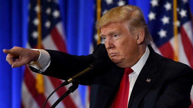 thehill's tweet photo. Trump returns focus to wiretapping claims: "Find the leakers" https://t.co/Q2fa3YvJd4 https://t.co/NUHzD9i93O