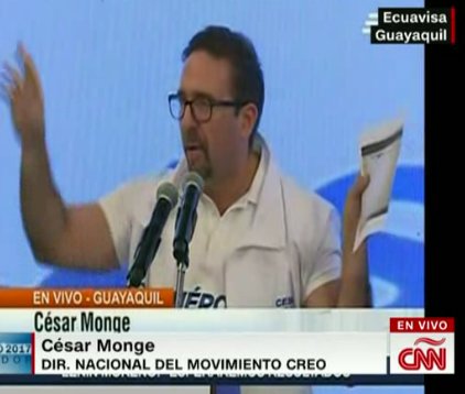Movimiento CREO denuncia irregularidades en actas cnn.it/2n1coEg #EcuadorVoto2017